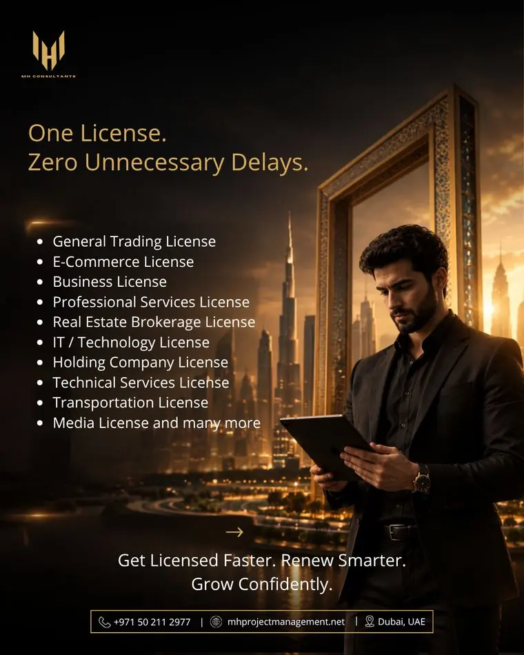 Dubai trade licence types