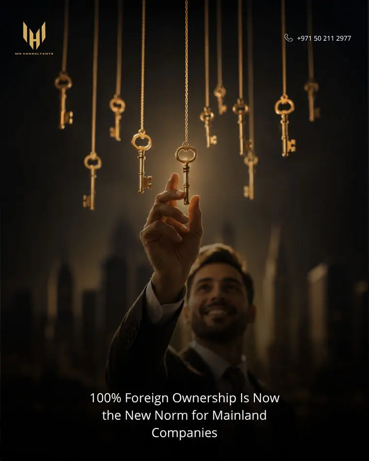 100% foreign ownership on the mainland