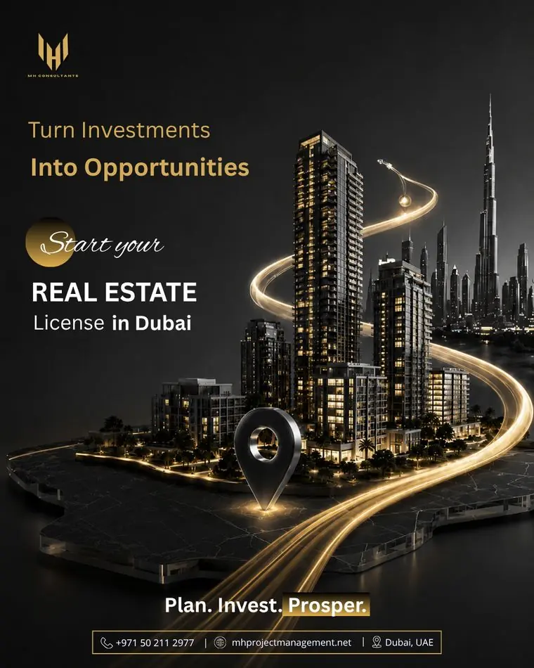 Real estate licence in Dubai